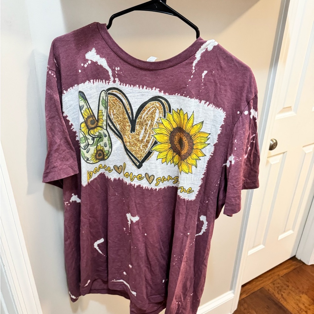 Graphic Short Sleeve Tee - Purple